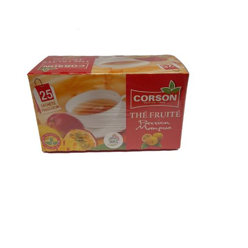 Picture of CORSON PASSION MANGUE TEA BAGS X 25 50G