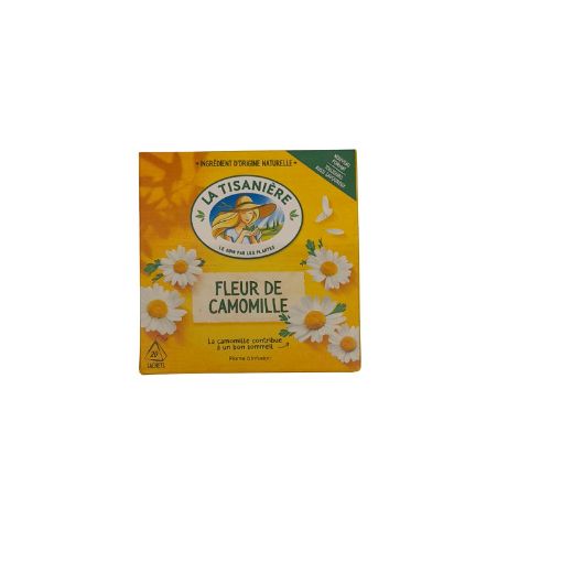 Picture of LA TISANIERE INFUSION FLEUR DE CAMOMILLE 25 SACHETS 37.5G