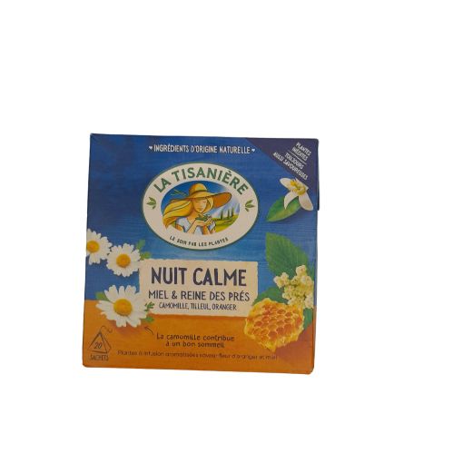 Picture of LA TISANIERE NUIT CALME MIEL 37.4G