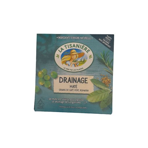 Picture of LA TISANIERE INFUSION DRAINAGE BOITE DE 25 SACHETS 37.5G