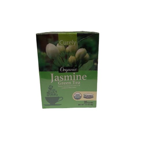 Picture of CURELY ORGANIC JASIME GREEN TEA 40GMS