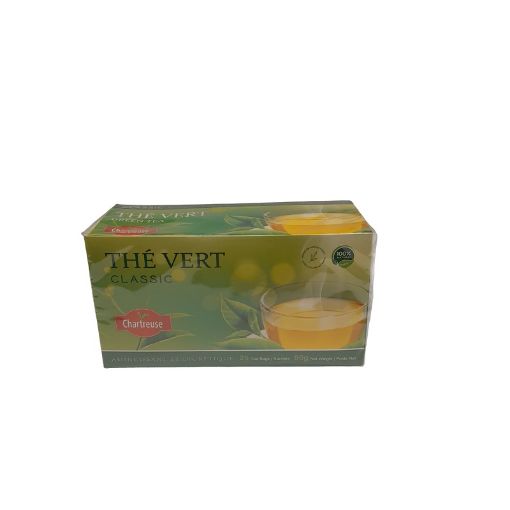 Picture of LA CHARTREUSE CLASSIC GREEN TEA BAG 50G