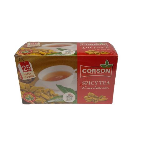 Picture of CORSON CARDAMOM TEA BAGS X 25 50G