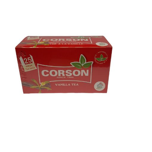 Picture of CORSON VANILLA TEA BAGS X 25 50G