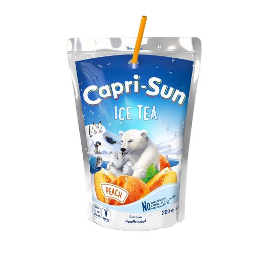 Picture of CAPRISUN TEA PECHE JUICE 200ML