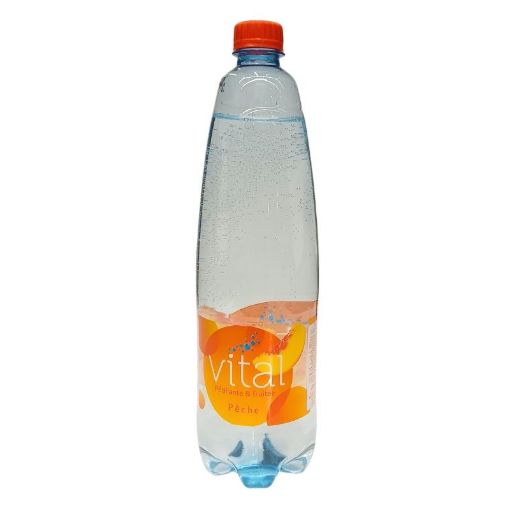 Picture of VITAL SPARKLING WATER PECHE 1L