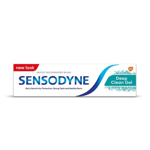 Picture of SENSODYNE DENTIFRICE DEEP CLEAN GEL75ML