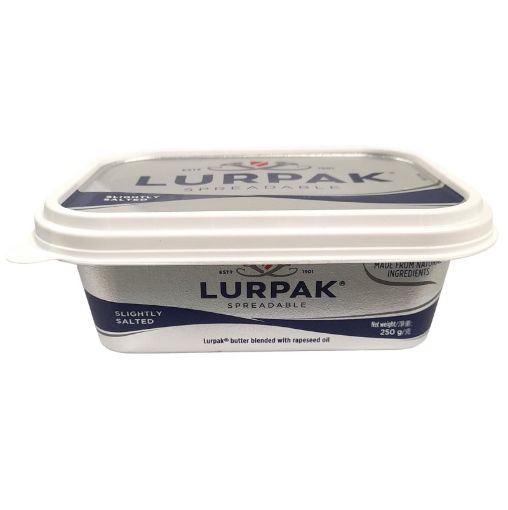 Picture of LURPAK SPREADADLE SALTED BUTTER 250G