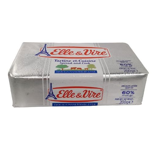Picture of ELLE & VIRE BEURRE TARTINE & CUISINE DOUX ALLEGEE 60% MATIERE GRASSE 200G