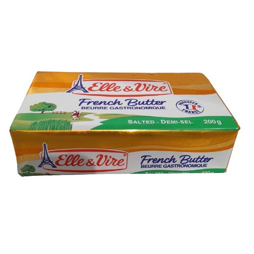 Picture of ELLE & VIRE BEURRE CLASSIQUE DEMI SEL 200G
