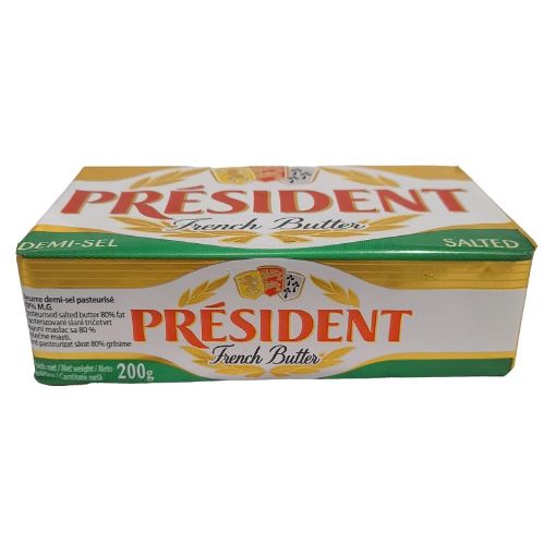 Picture of PRESIDENT BEURRE PLAQUETTE DEMI SEL 200G