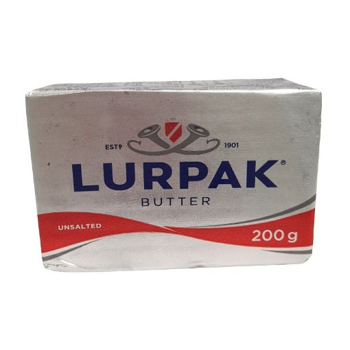 Picture of LURPAK UNSALTED BUTTER 200G