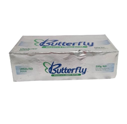 Picture of BUTTERFLY UNSALTED BUTTER 200G