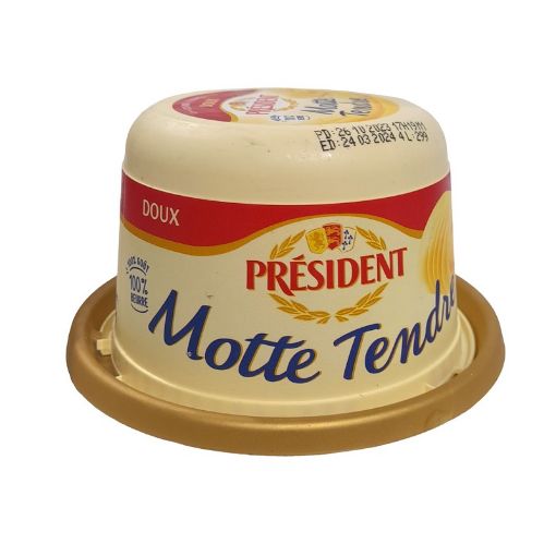 Picture of PRESIDENT MOTTE DE BEURRE TENDRE DOUX 250G