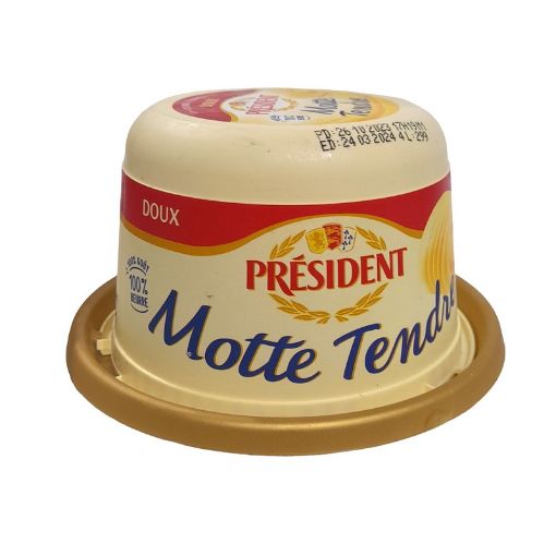 Picture of PRESIDENT MOTTE DE BEURRE TENDRE DOUX 250G