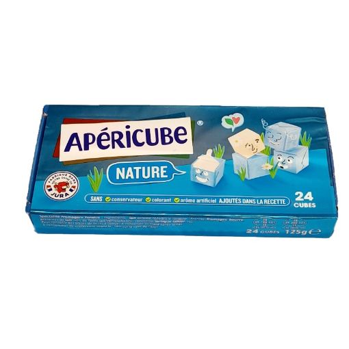 Picture of VACHE QUI RIT APERICUBE NATURE BLEU 125G