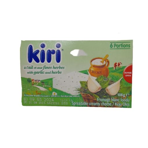 Picture of KIRI 6P AIL&FINES HERBES 108G