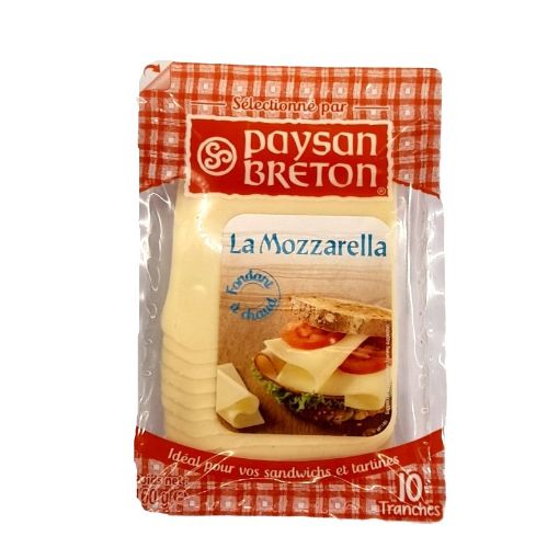 Picture of PAYSAN BRETON TRANCHE MOZZARELLA 160G