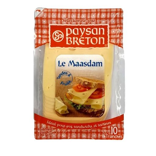 Picture of PAYSAN BRETON TRANCHE MAASDAM 160G