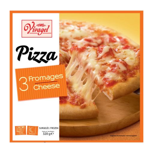 Picture of VIVAGEL PIZZA 3 FROMAGES 320G