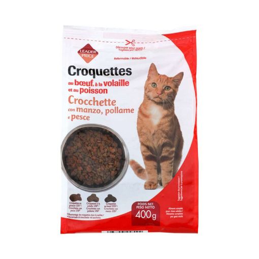 Picture of LP CROQ CHAT BF VOL POIS 400G