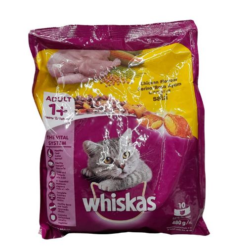 Picture of WHISKAS CHICKEN 480G