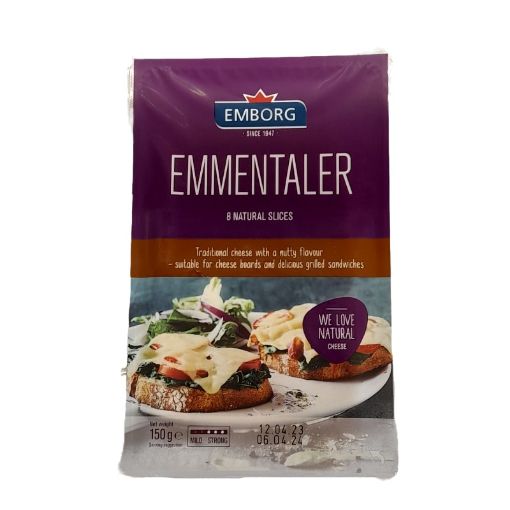 Picture of EMBORG EMMENTAL SLICE 150G