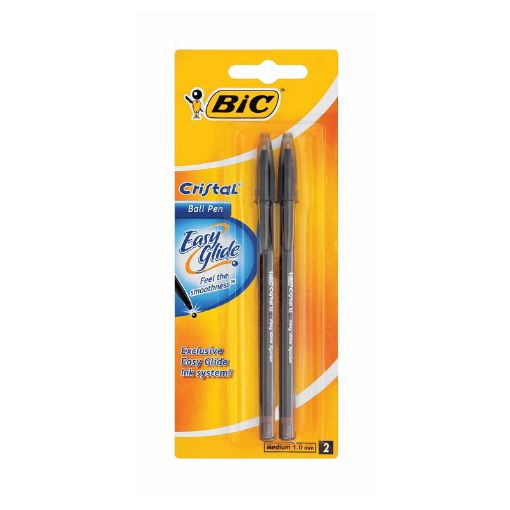 Picture of BIC CRISTAL BALL PEN BLACK X2