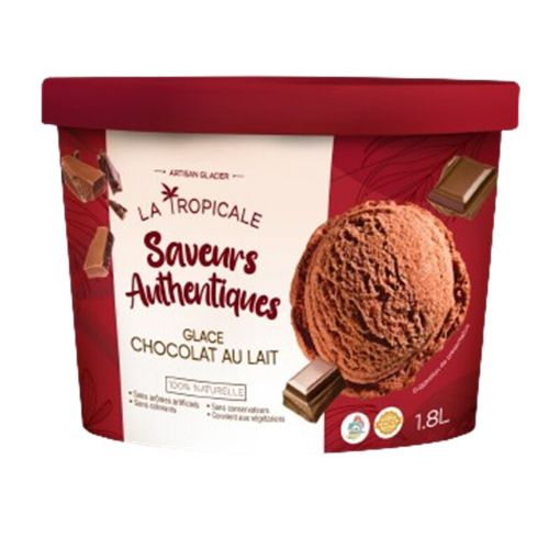 Picture of LA TROPICALE SAVEURS AUTHENTIQUES GLACE CHOCOLAT 1.8L