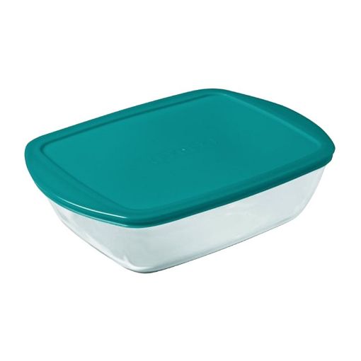 Picture of PYREX RECT DISH WITH PLASTIC L