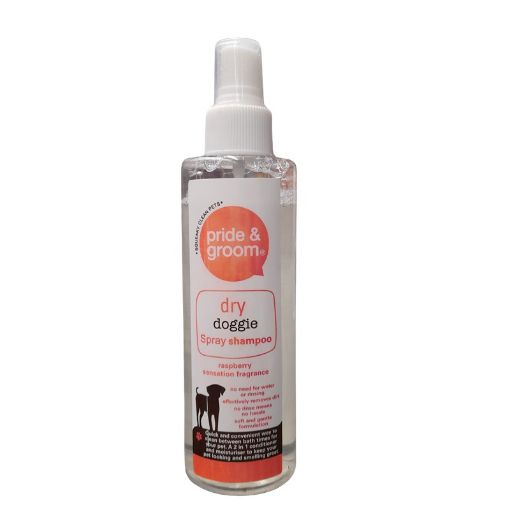 Picture of PRIDE GROOM DRY DOGGIE SPRAY SHAMPOO 200ML