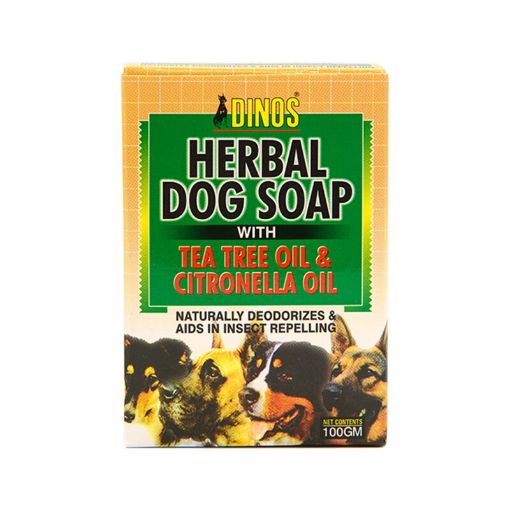 Picture of DINOS HERBAL DOG SOAP 100G