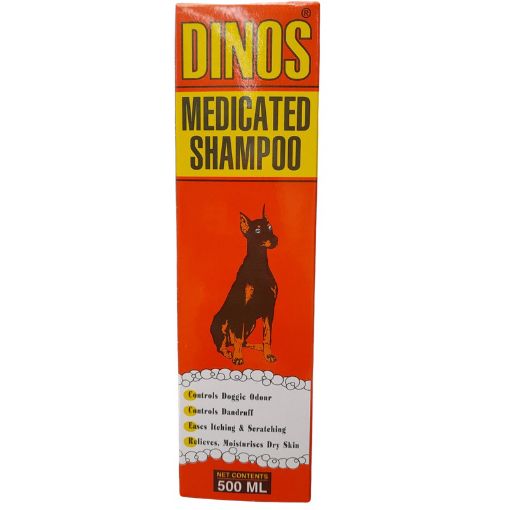 Picture of DINOS MEDICATED SHAMPOO 500ML