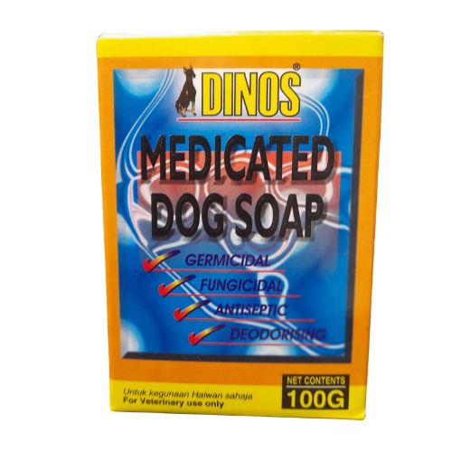 Picture of DINOS MEDICATED DOG SOAP 100G