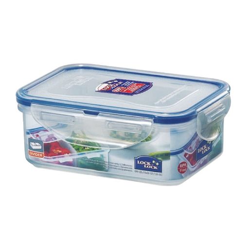 Picture of LOCK N LOCK RECTANGLE SHORT CONTAINER 460ML HPL814