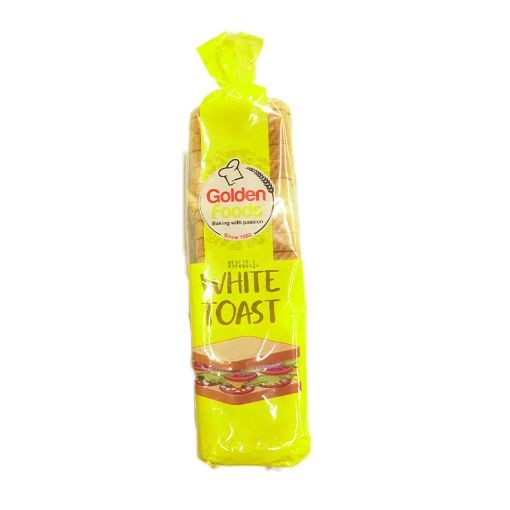 Picture of WHITE TOAST BREAD  - LARGE 630G GOLDEN FOODS