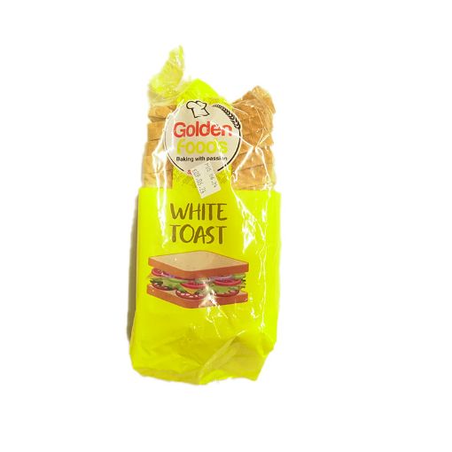 Picture of WHITE TOAST BREAD- SMALL 360G GOLDEN FOODS