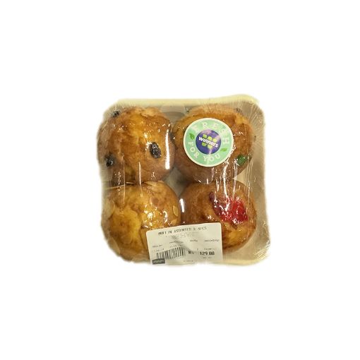 Picture of MUFFIN ASSORTED X 4PCS