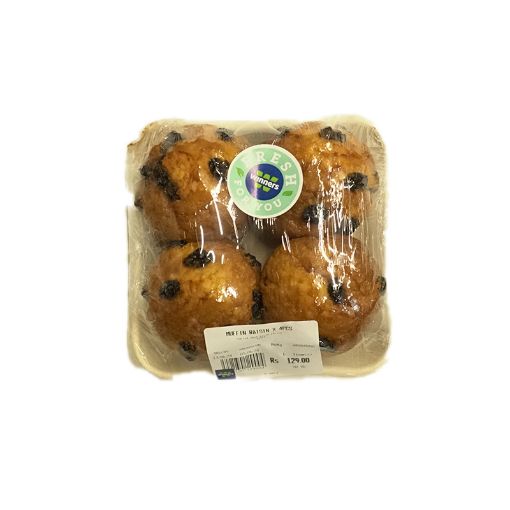 Picture of MUFFIN RAISIN X 4PCS