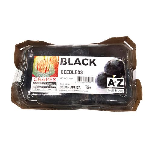 Picture of ATOZ RAISIN NOIR SEEDLESS PUNNET 500G