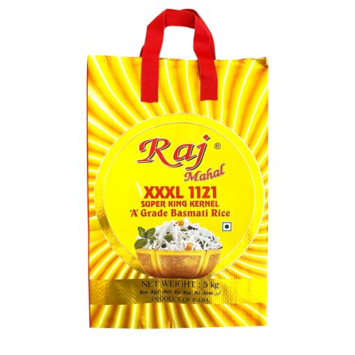 Picture of RAJ MAHAL BASMATI RICE XXXL 5KG