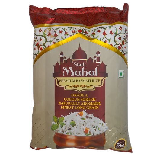 Picture of SHAH MAHAL BASMATI RICE 5KG