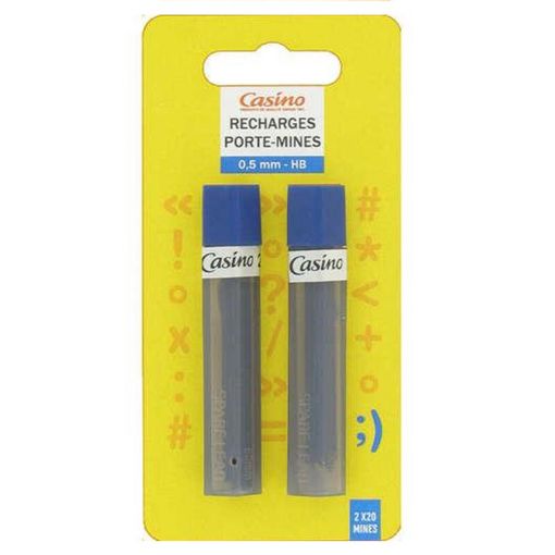 Picture of CASINO 2 RECHARGE PORTE MINES 05MM