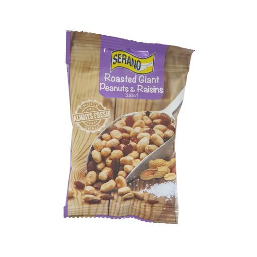 Picture of SERANO ROASTED PEANUT RAISIN 50G