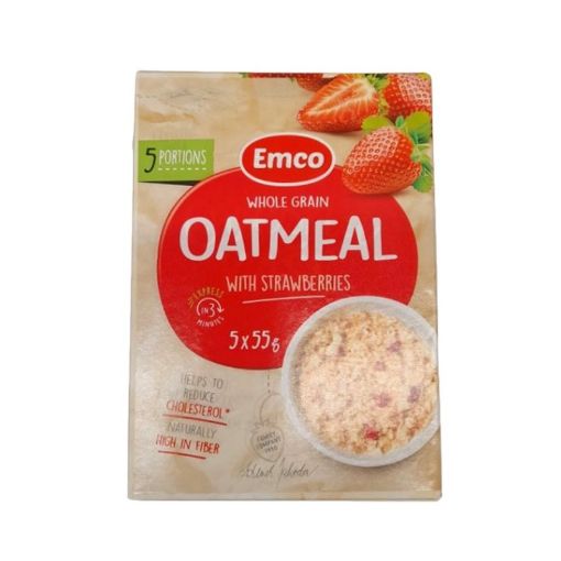 Picture of EMCO OAT MEAL STRAWBERRY 275G