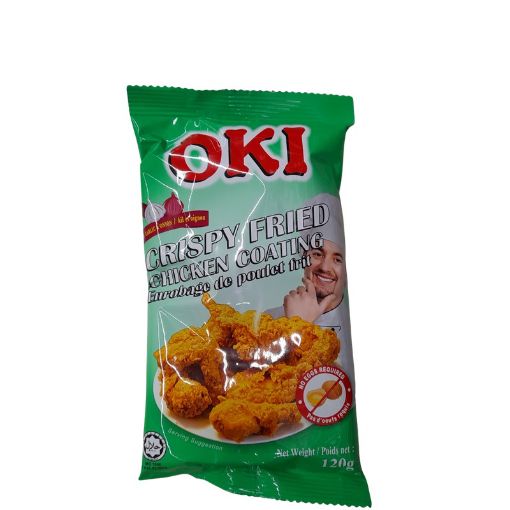 Picture of OKI FRIED CHICKEN COATING GARLIC ONION 120G