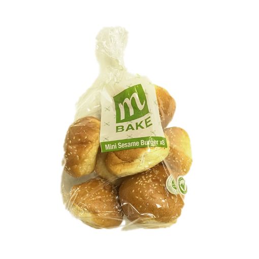 Picture of MINI SESAME BURGER X 8PCS MBAKE