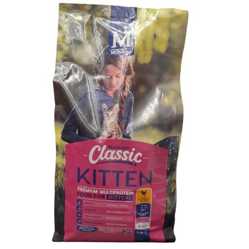 Picture of MONTEGO CLASSIC CAT KITTEN 1KG