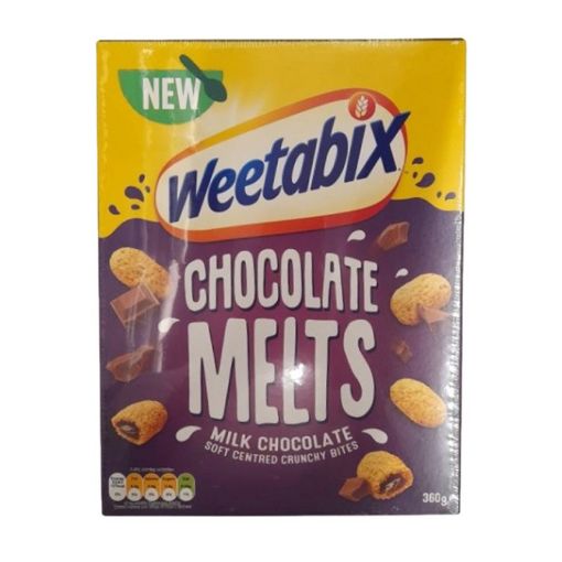 Picture of WEETABIX MELTS MILK CHOCOLATE 360G