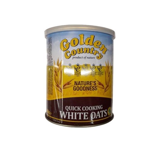 Picture of GOLDEN COUNTRY WHITE OATS TIN 500G